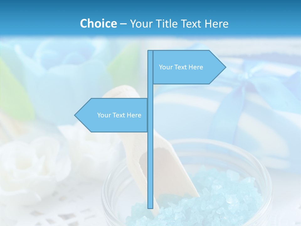 Flower Natural Heap PowerPoint Template