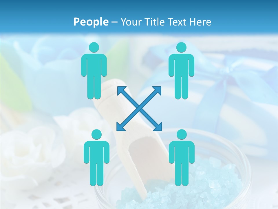 Flower Natural Heap PowerPoint Template