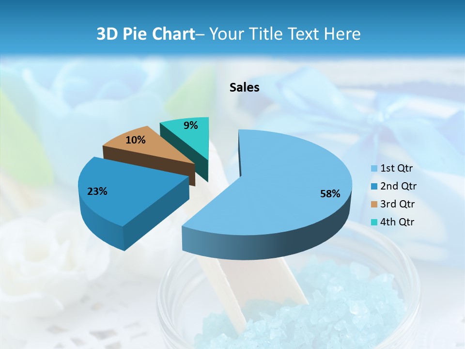 Flower Natural Heap PowerPoint Template