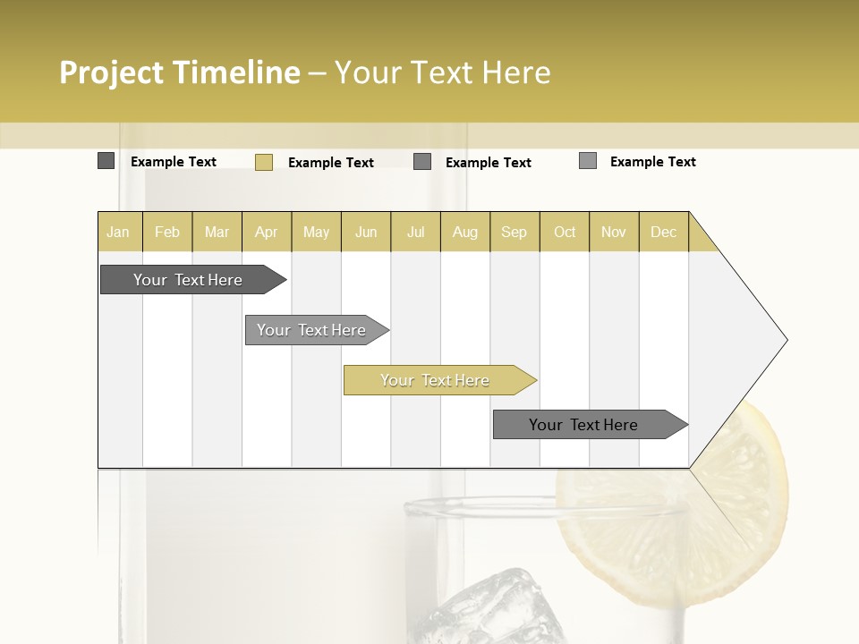 Ice Water Blank PowerPoint Template