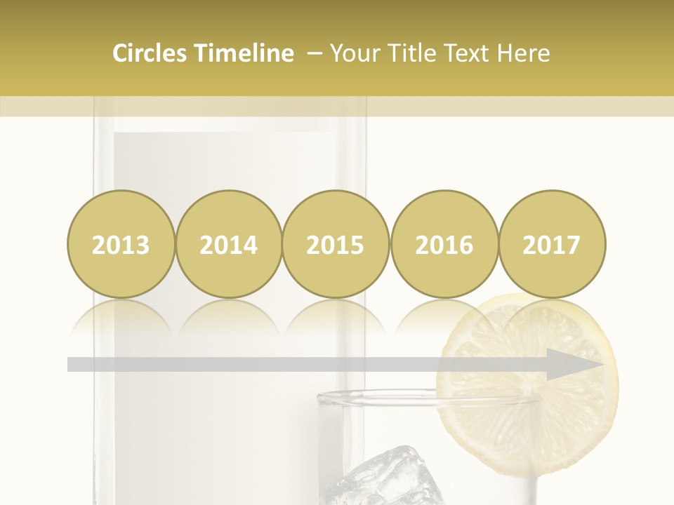 Ice Water Blank PowerPoint Template