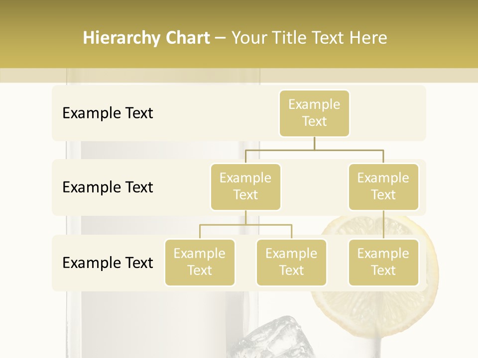 Ice Water Blank PowerPoint Template