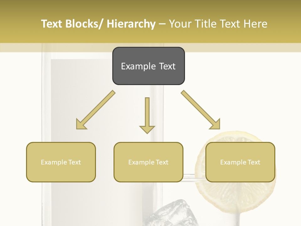 Ice Water Blank PowerPoint Template
