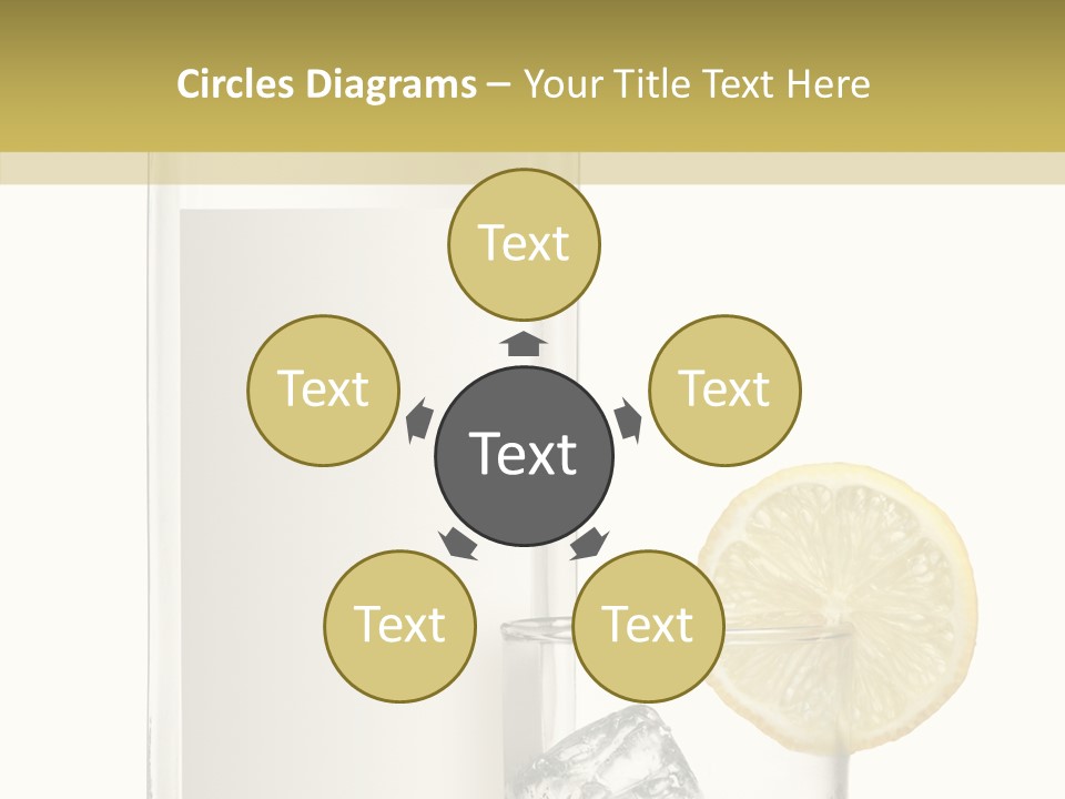 Ice Water Blank PowerPoint Template