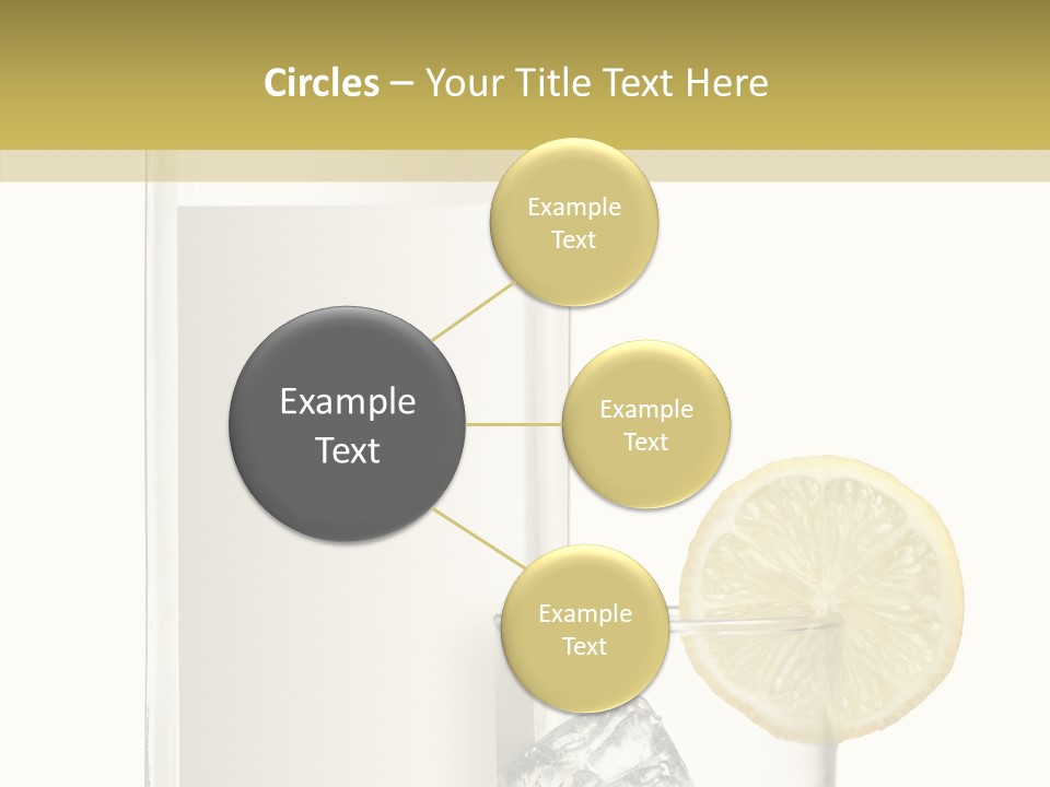 Ice Water Blank PowerPoint Template