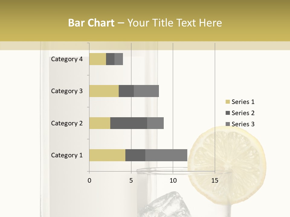 Ice Water Blank PowerPoint Template