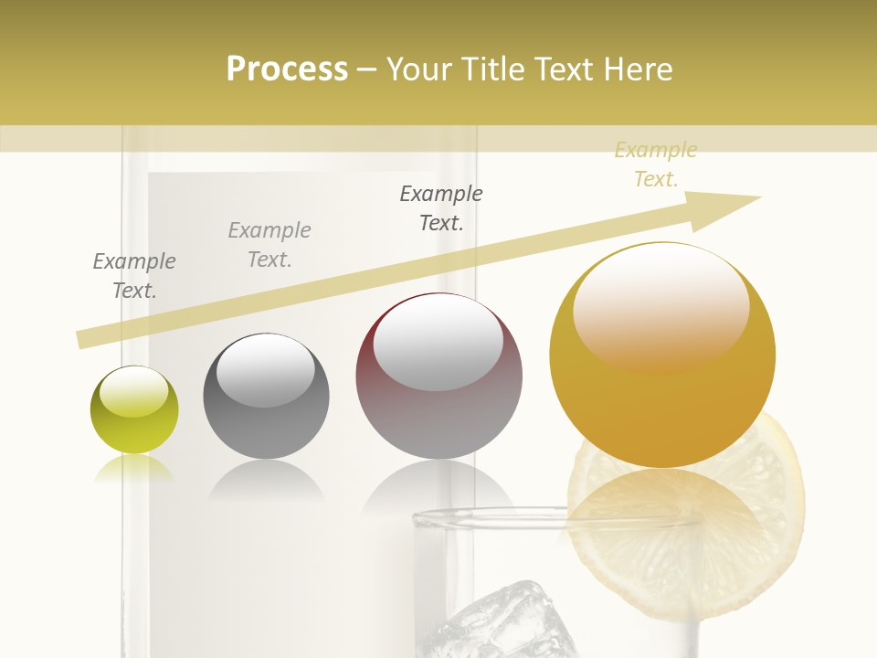 Ice Water Blank PowerPoint Template