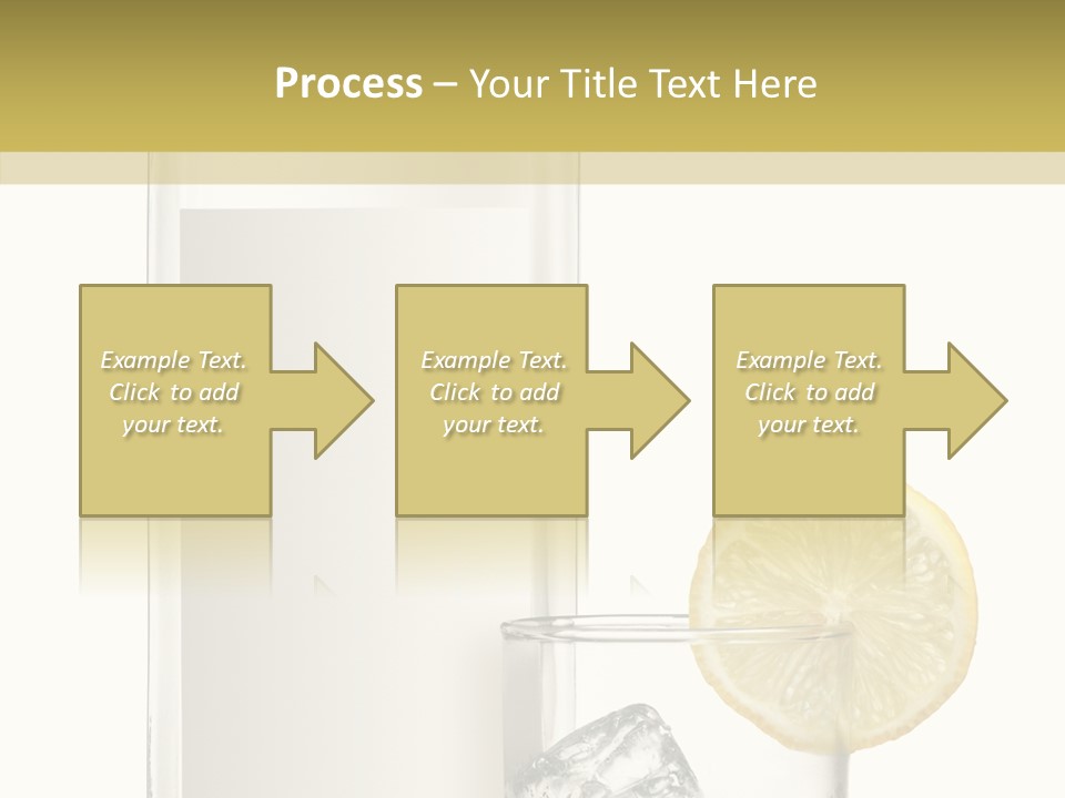 Ice Water Blank PowerPoint Template