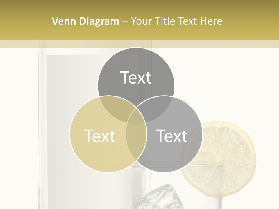 Ice Water Blank PowerPoint Template