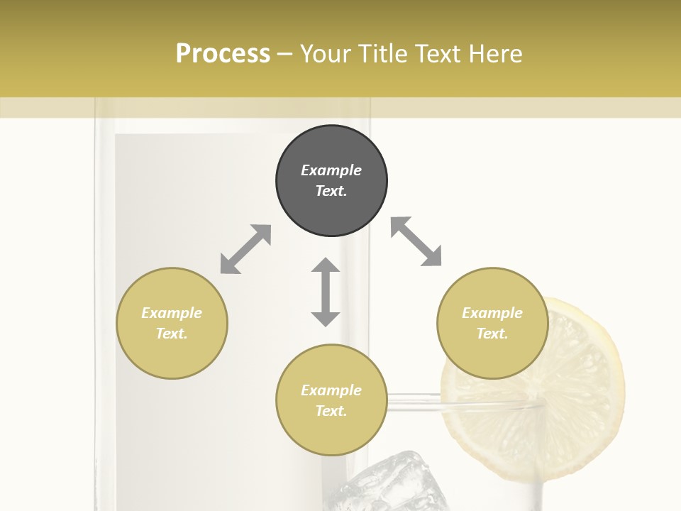 Ice Water Blank PowerPoint Template