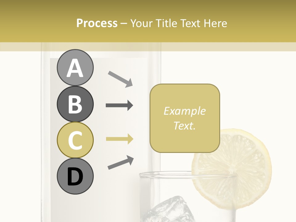 Ice Water Blank PowerPoint Template