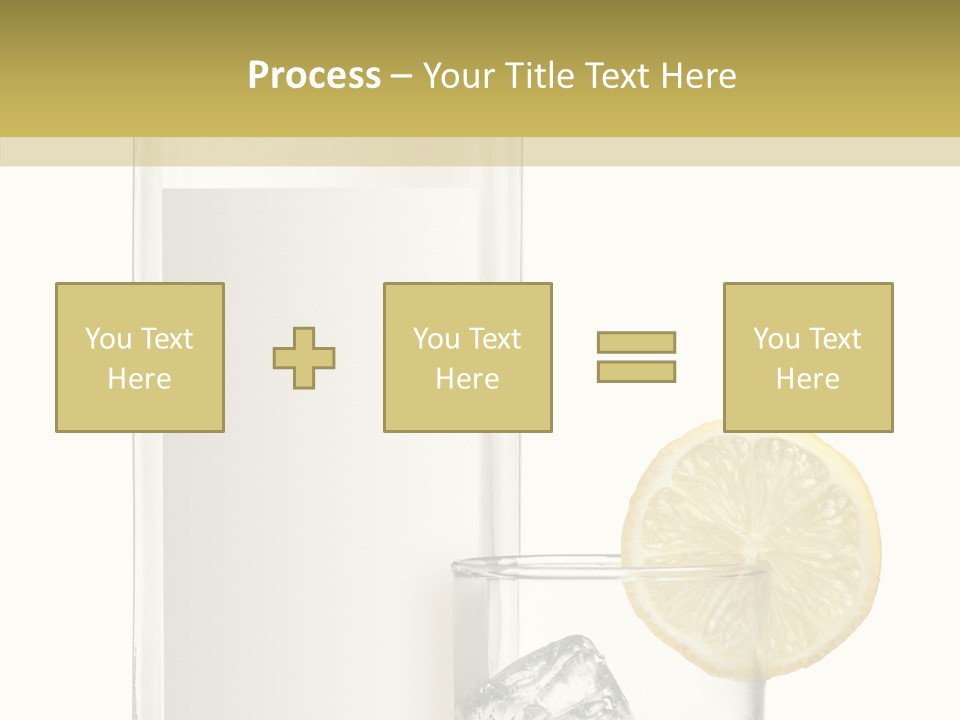 Ice Water Blank PowerPoint Template