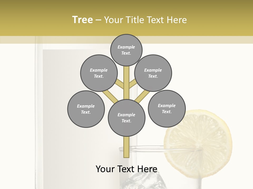 Ice Water Blank PowerPoint Template