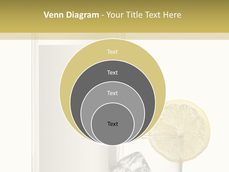 Ice Water Blank PowerPoint Template