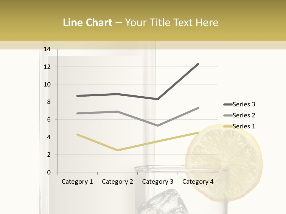 Ice Water Blank PowerPoint Template