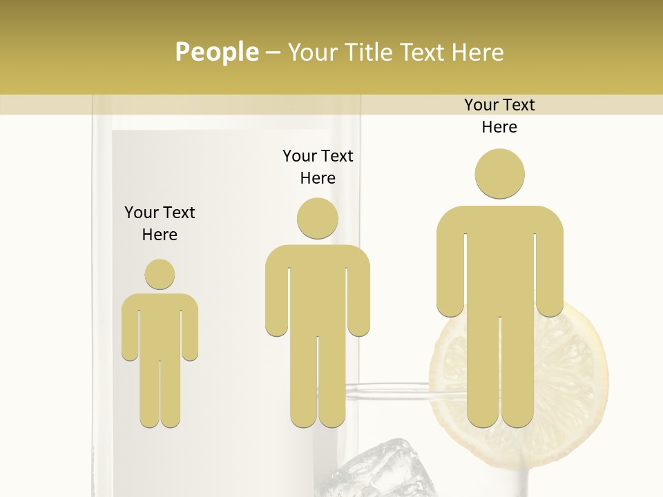 Ice Water Blank PowerPoint Template