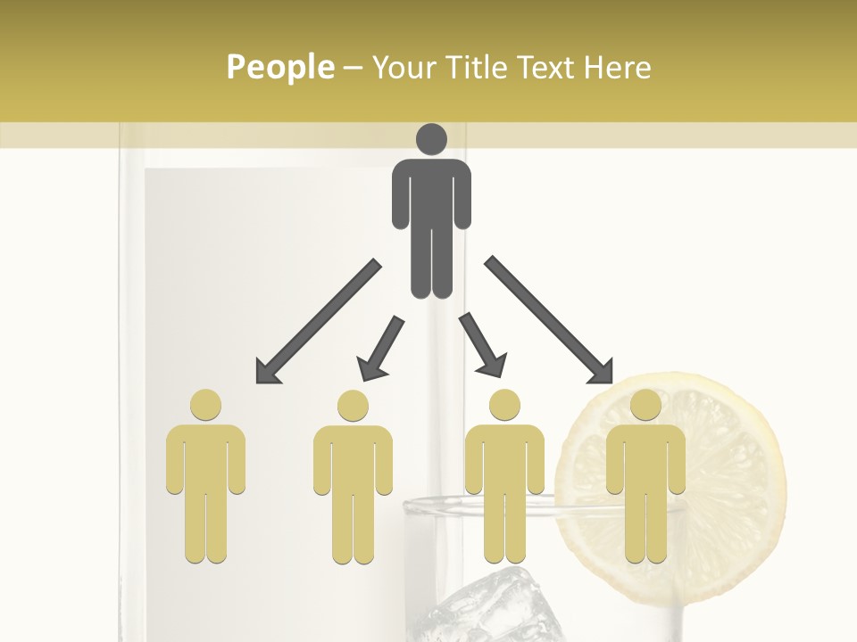 Ice Water Blank PowerPoint Template