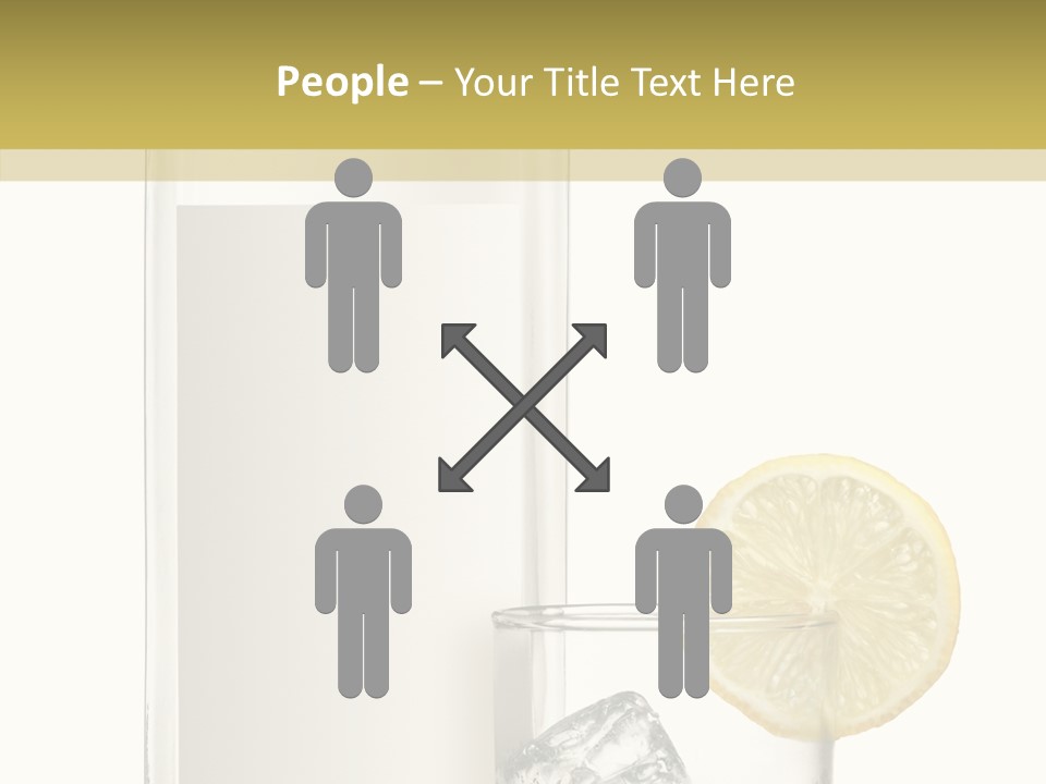 Ice Water Blank PowerPoint Template