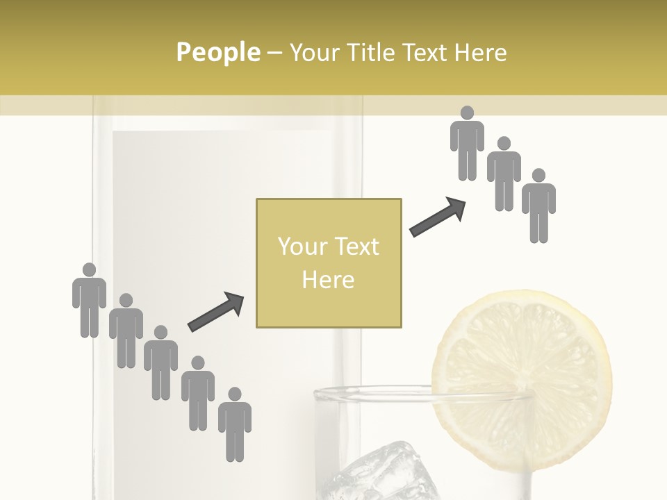 Ice Water Blank PowerPoint Template