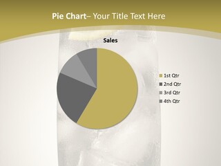 Clear Ice Drink PowerPoint Template