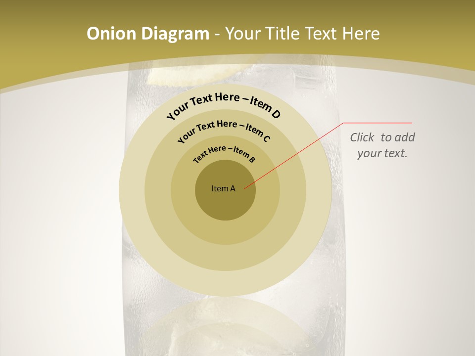 Clear Ice Drink PowerPoint Template