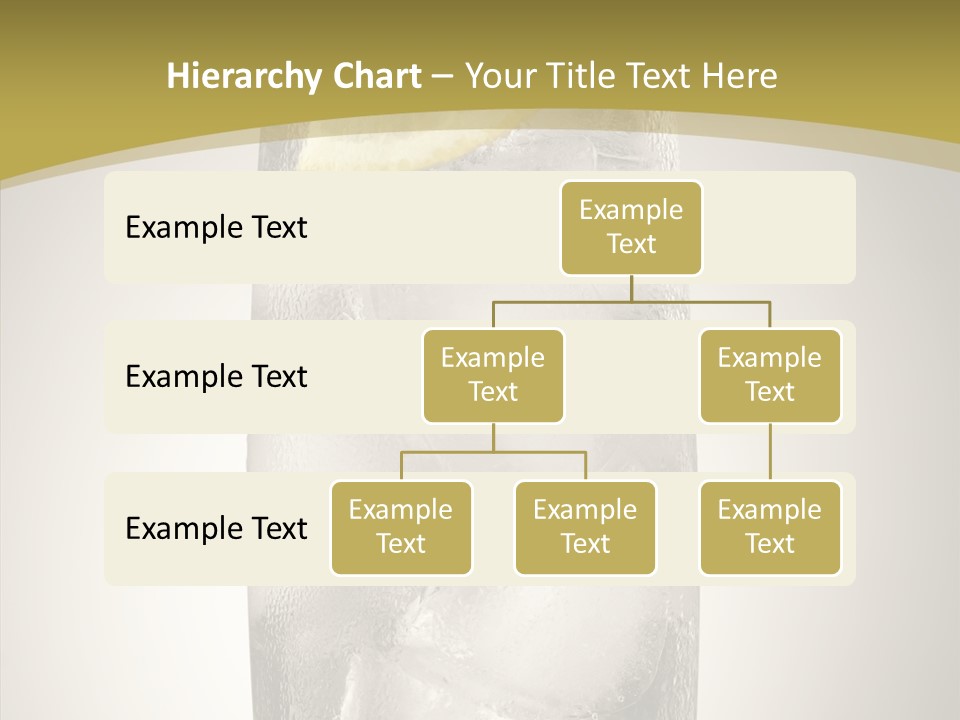 Clear Ice Drink PowerPoint Template