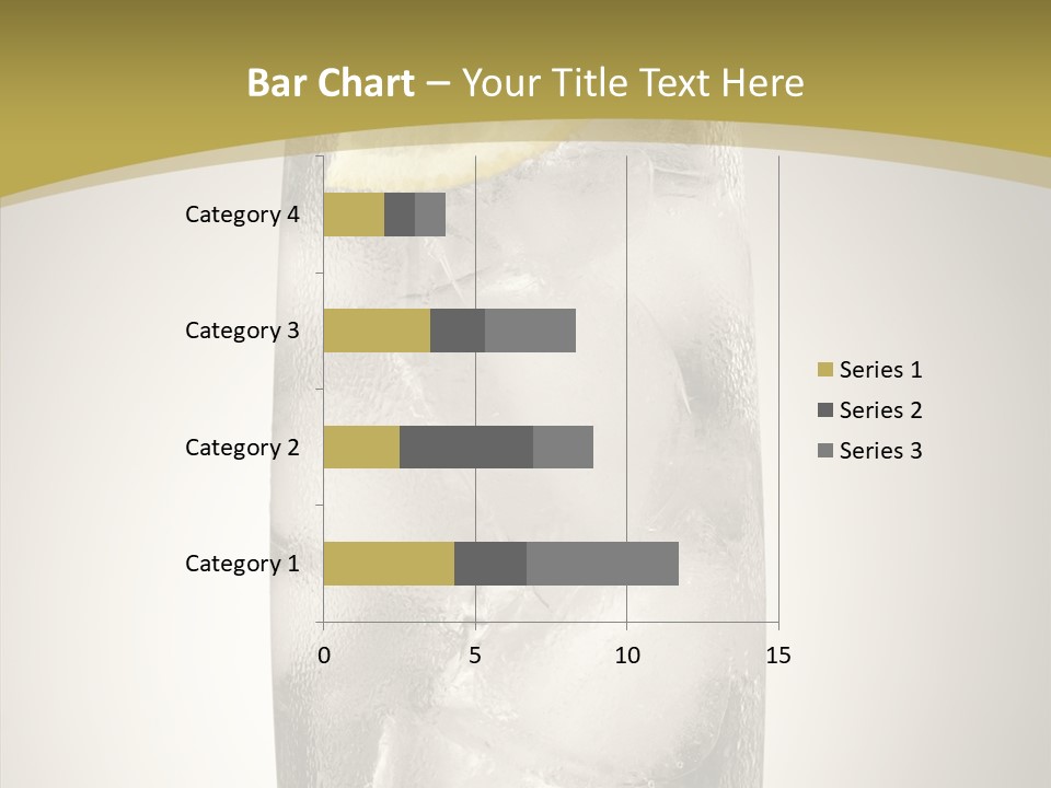 Clear Ice Drink PowerPoint Template