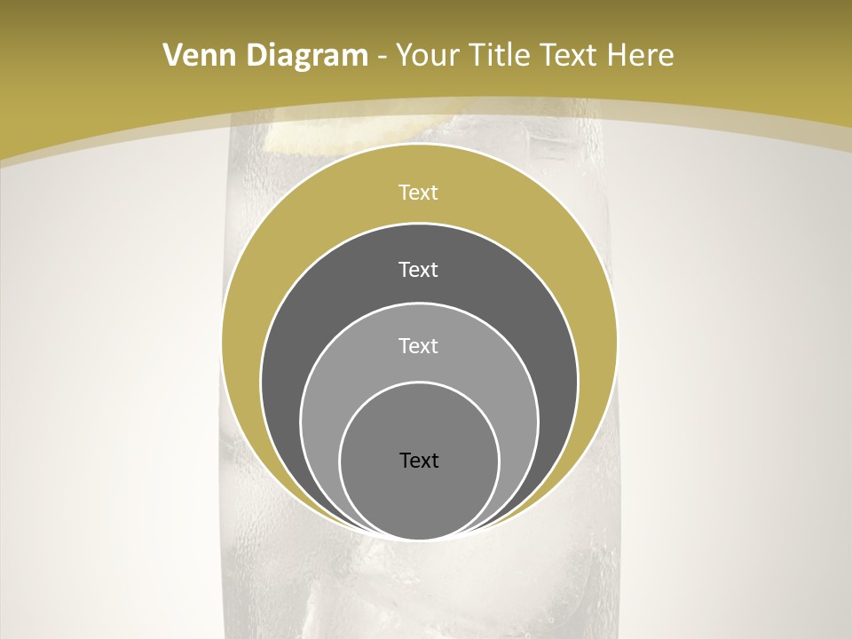 Clear Ice Drink PowerPoint Template