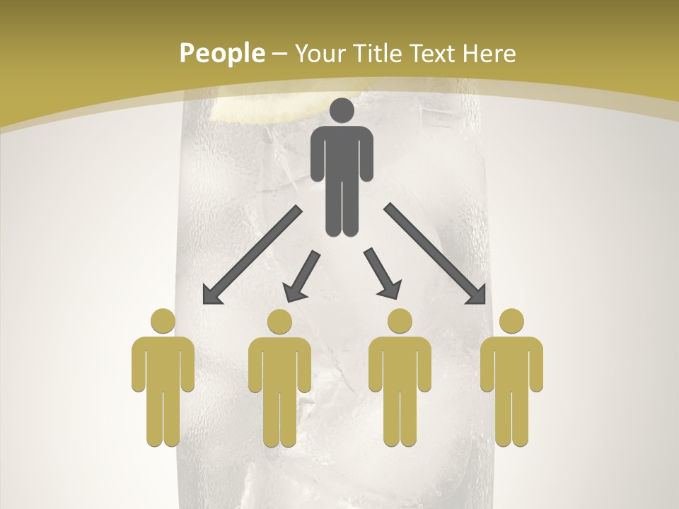 Clear Ice Drink PowerPoint Template