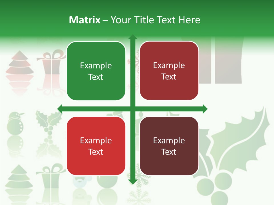 Present Symbol Snowman PowerPoint Template