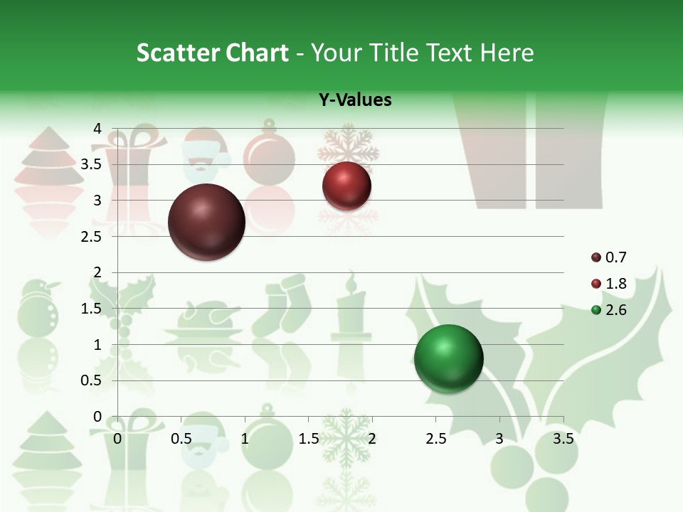 Present Symbol Snowman PowerPoint Template