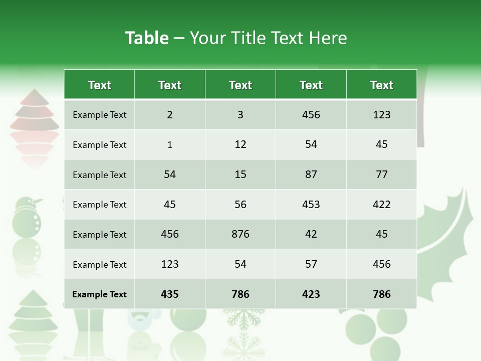 Present Symbol Snowman PowerPoint Template