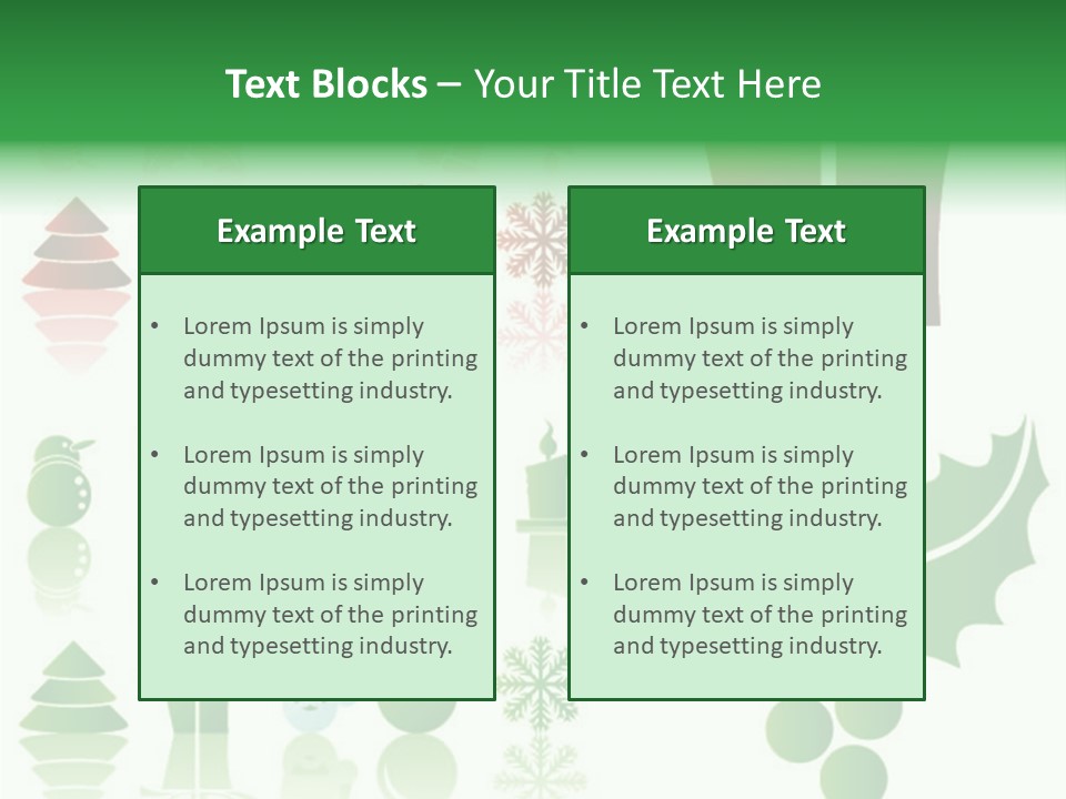 Present Symbol Snowman PowerPoint Template