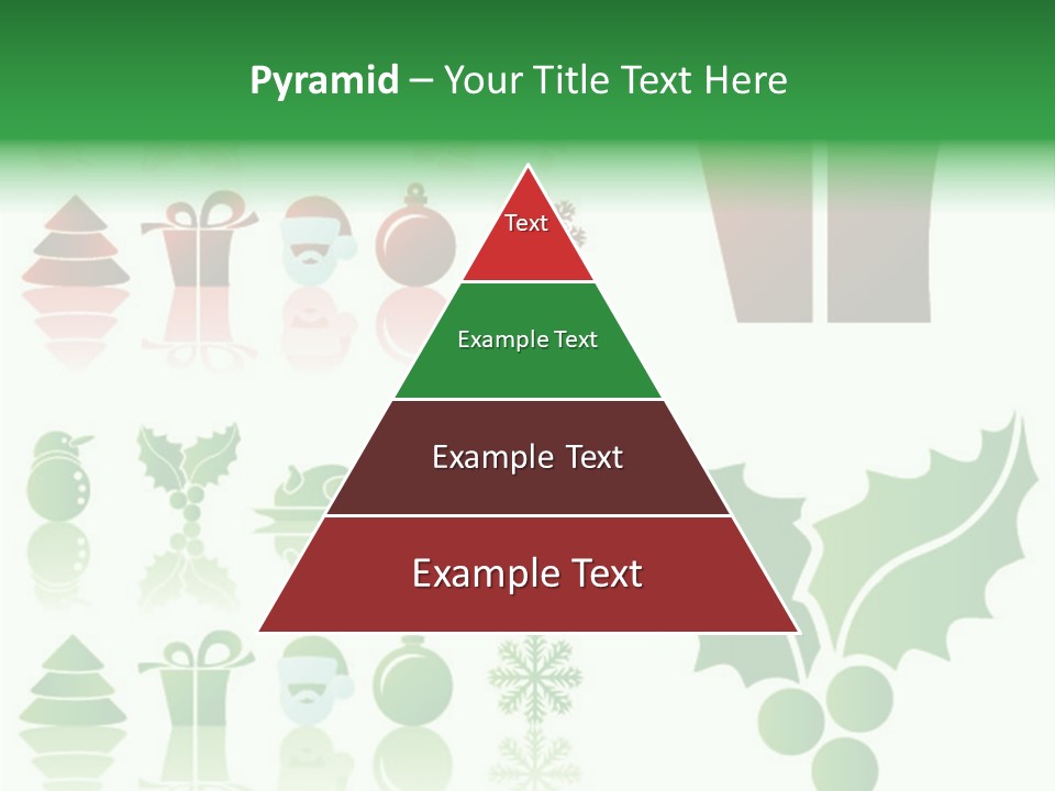 Present Symbol Snowman PowerPoint Template