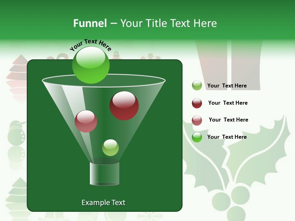 Present Symbol Snowman PowerPoint Template