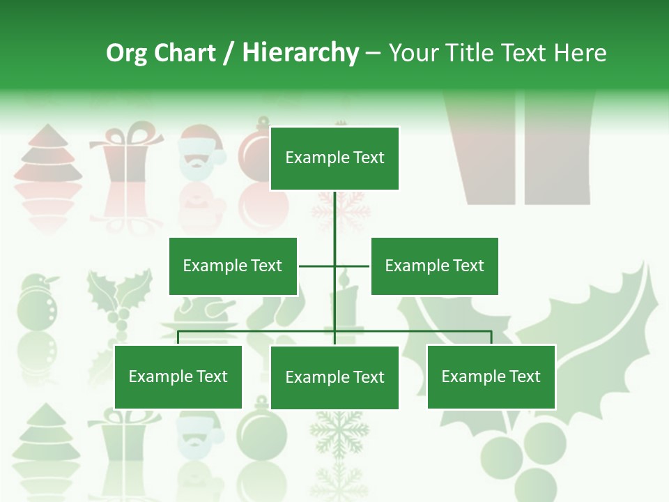 Present Symbol Snowman PowerPoint Template