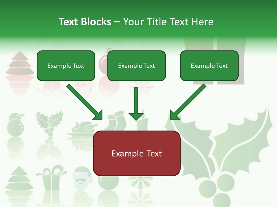 Present Symbol Snowman PowerPoint Template