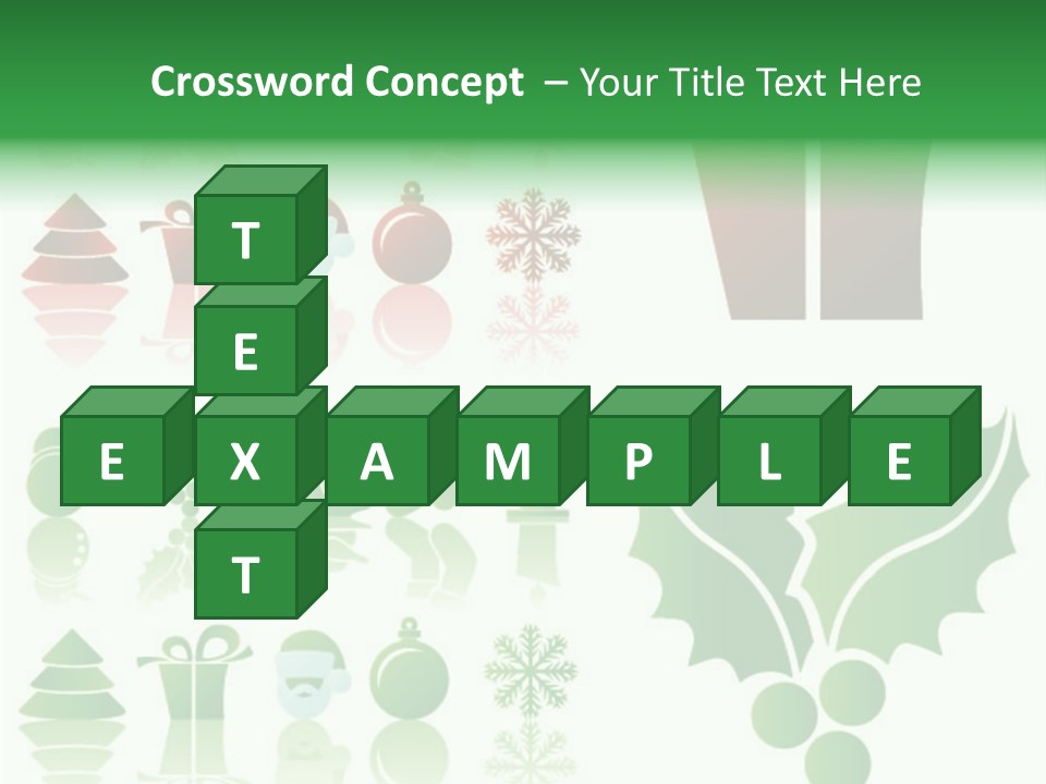 Present Symbol Snowman PowerPoint Template