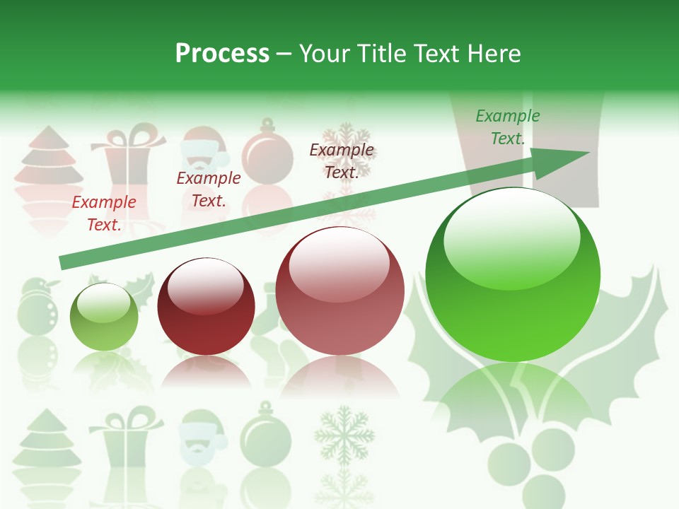 Present Symbol Snowman PowerPoint Template