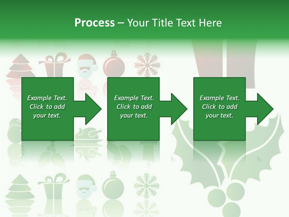 Present Symbol Snowman PowerPoint Template