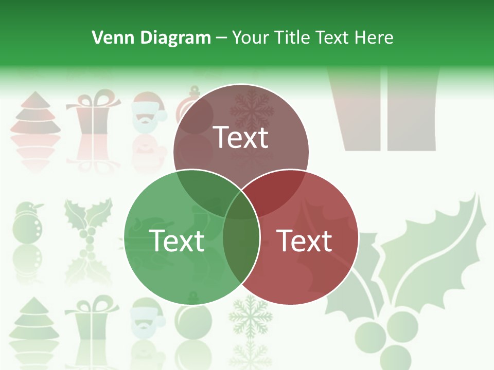 Present Symbol Snowman PowerPoint Template