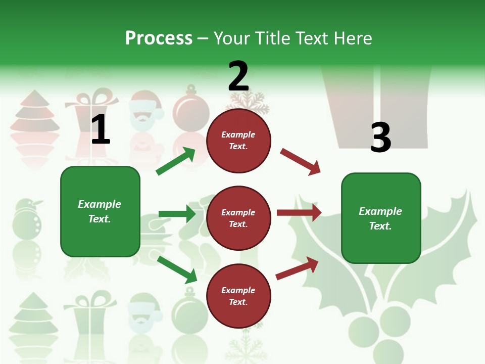 Present Symbol Snowman PowerPoint Template