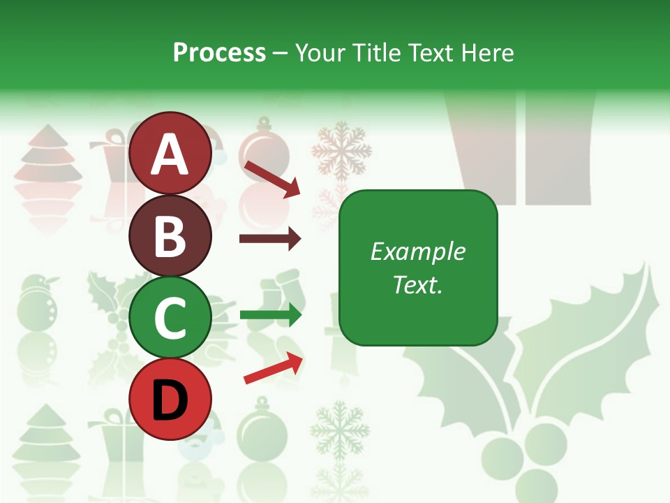Present Symbol Snowman PowerPoint Template