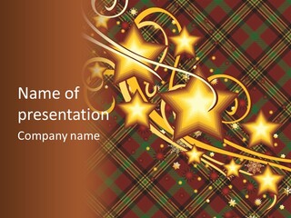 Label Gift Background PowerPoint Template