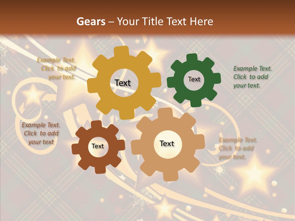 Label Gift Background PowerPoint Template