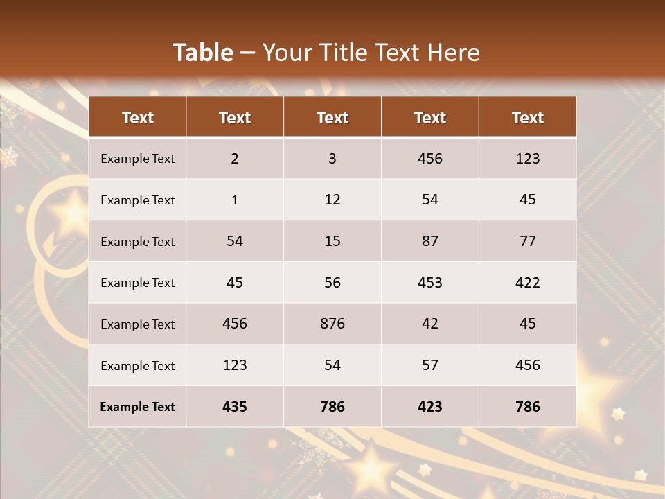 Label Gift Background PowerPoint Template