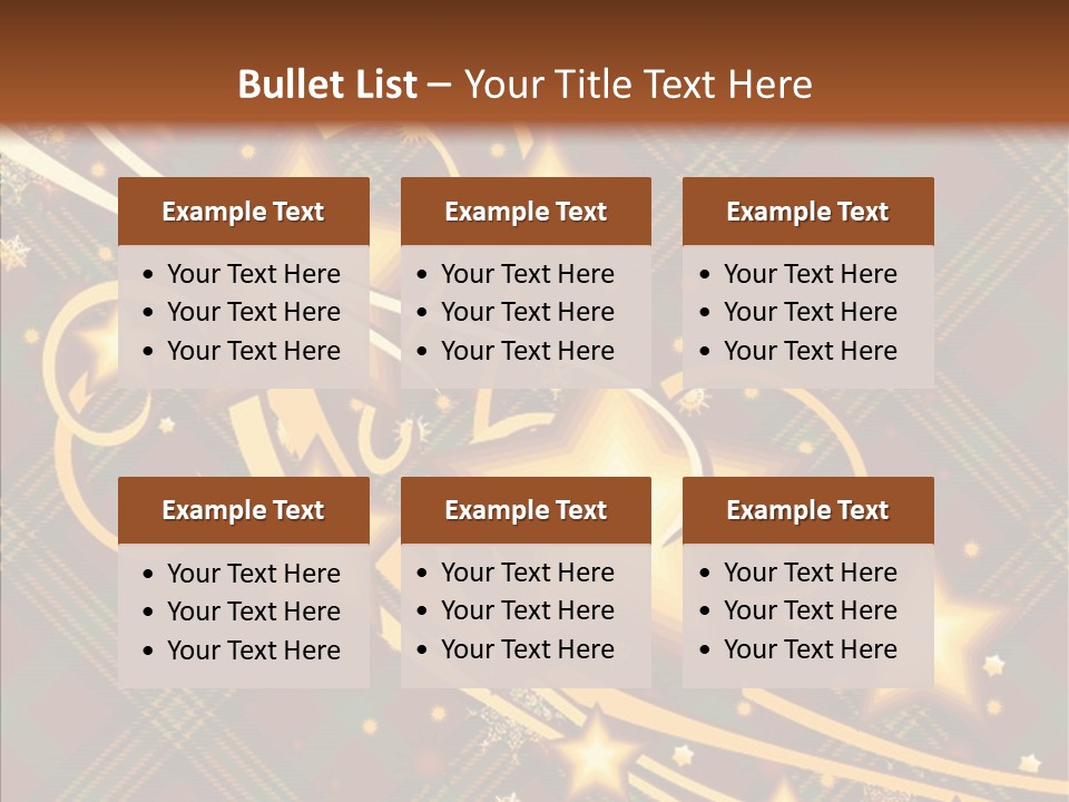 Label Gift Background PowerPoint Template