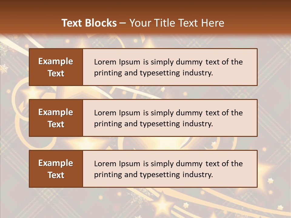 Label Gift Background PowerPoint Template
