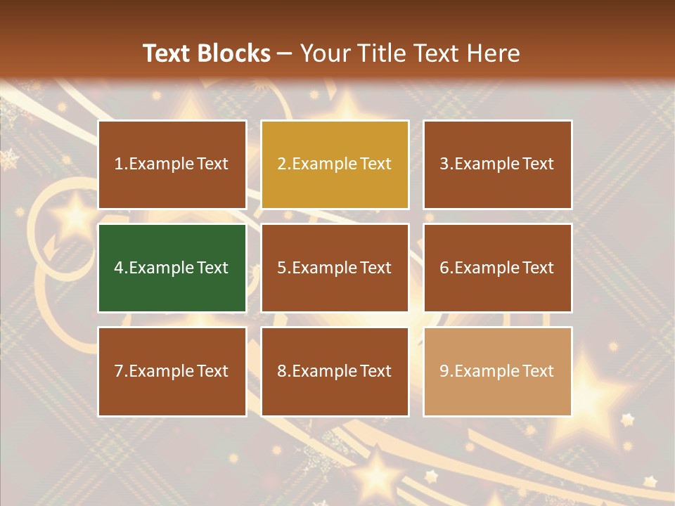 Label Gift Background PowerPoint Template