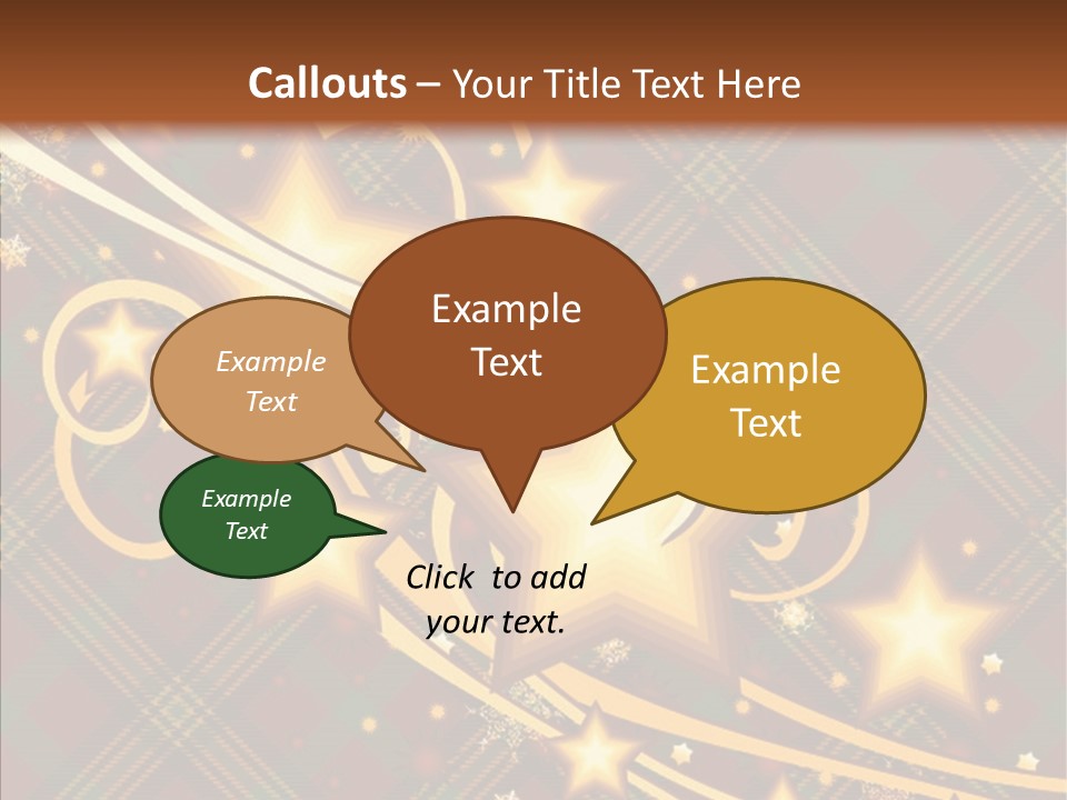 Label Gift Background PowerPoint Template